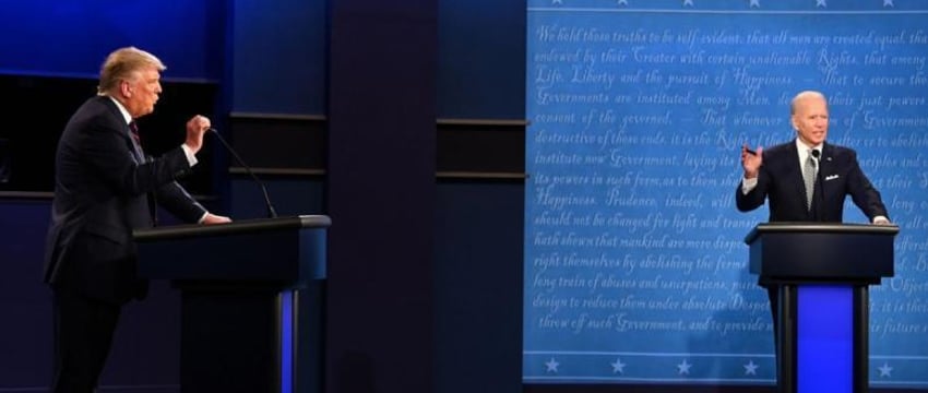 Стал известен формат дебатов Байдена и Трампа