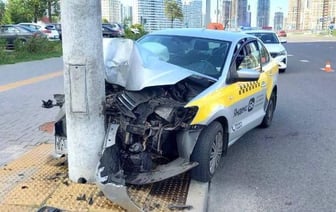 Таксист уснул за рулем в Минске