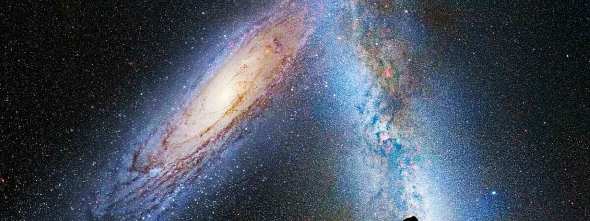 Уже началось? Астрономы объявили о возможном сближении «Млечного Пути» с туманностью «Андромеда»