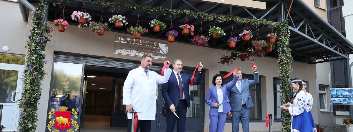 В Гродно после реконструкции открыли современный хирургический корпус Гродненской университетской клиники