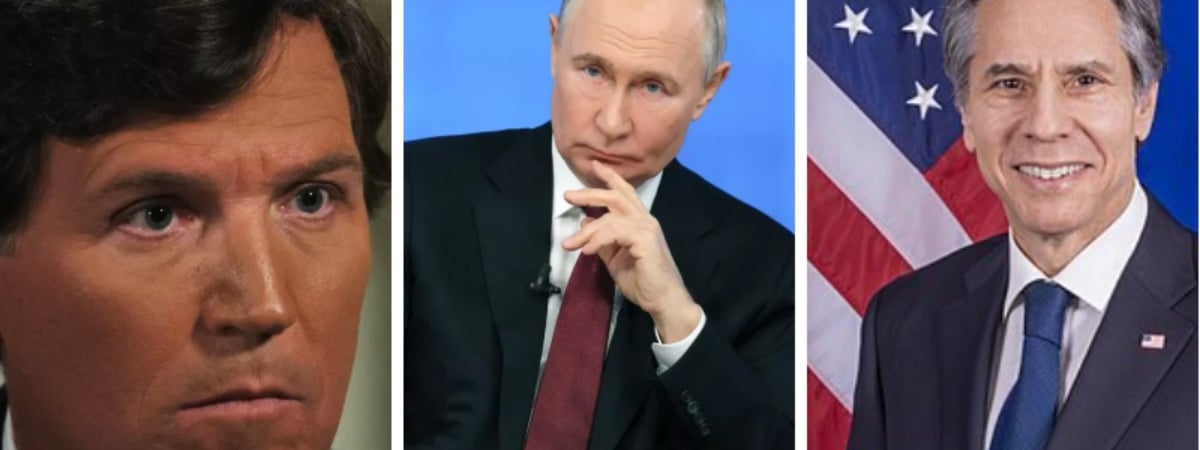 Карлсон обвинил Байдена в подготовке убийства Путина. Володин пригрозил в ответ ядерной войной — Видео