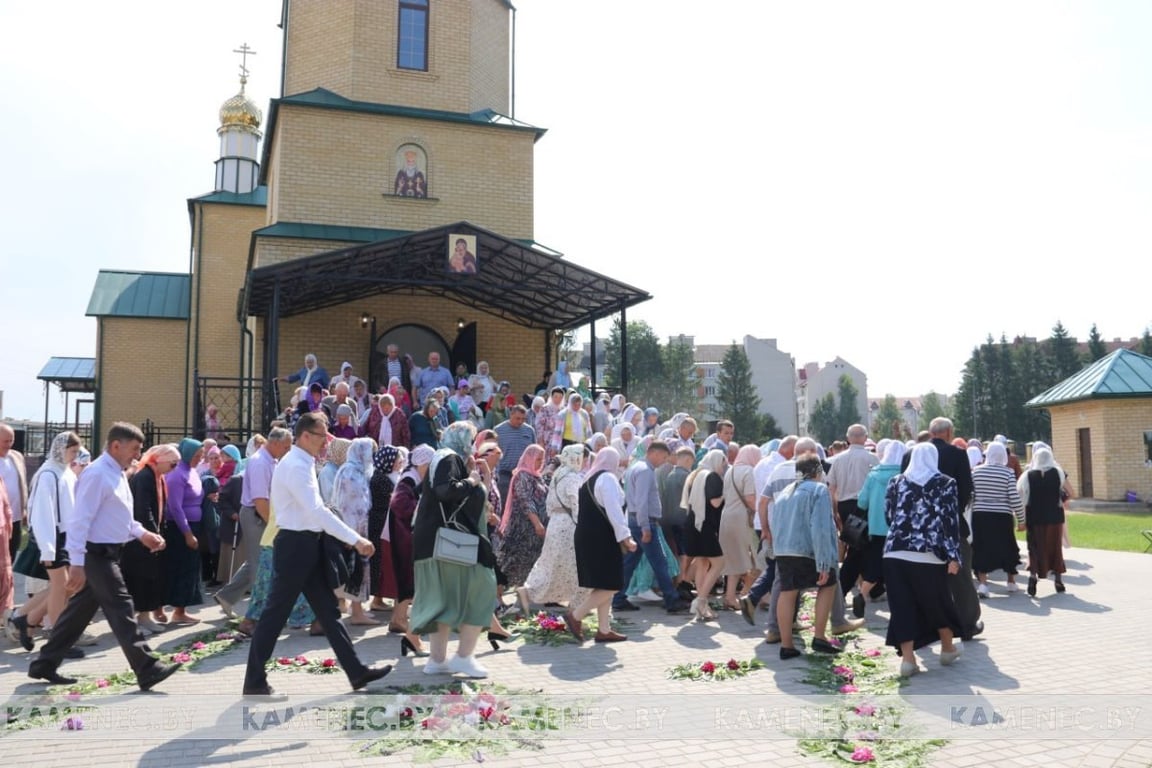 Архиепископ Брестский и Кобринский Иоанн освятил храм в Каменце