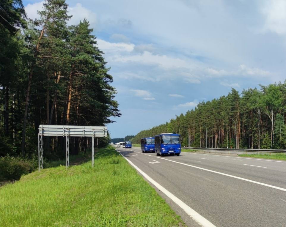 7 новых автобусов прибудут сегодня в Брест