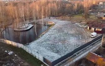 В деревне Тарасовка продают участок с личным островом