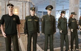 В Беларуси представили новые образцы военной формы