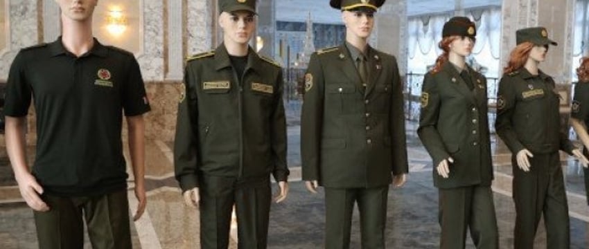 В Беларуси представили новые образцы военной формы