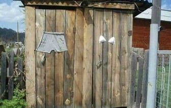 «Постройте уже ему сортир с буквами М и Ж. Пусть наслаждается традицией»