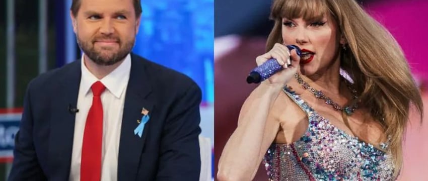 Миллиардер без связей: Джей Ди Вэнс в образе Тейлор Свифт поддерживает Камалу Харрис