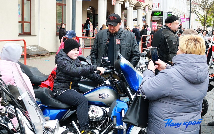 В Барановичах открыли мотосезон