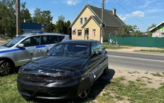 Автомобиль обмотали полиэтиленом: инцидент на линейке в Смолевичи