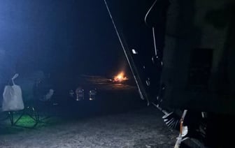 Отдыхающих в палатке на Красном дворе в Бресте чуть не переехал грузовик