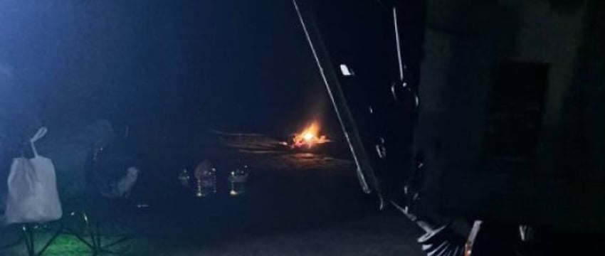 Отдыхающих в палатке на Красном дворе в Бресте чуть не переехал грузовик