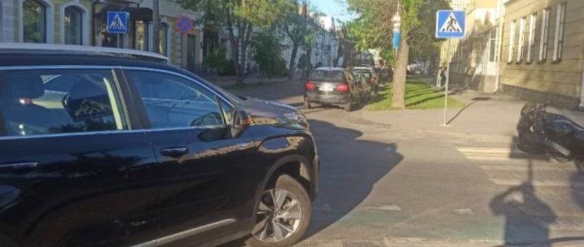 ДТП в Бресте: столкновение мотоциклиста и автомобилиста