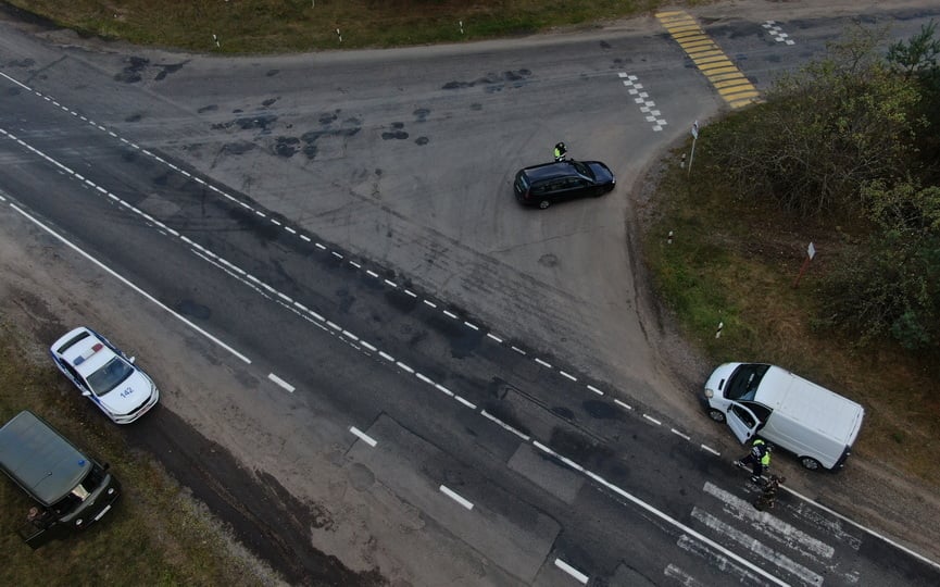 Беспилотники в Барановичском районе отслеживают нарушителей ПДД и браконьеров