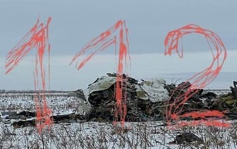Самолет Ил-76 с пленными ВСУ разбился в Белгородской области