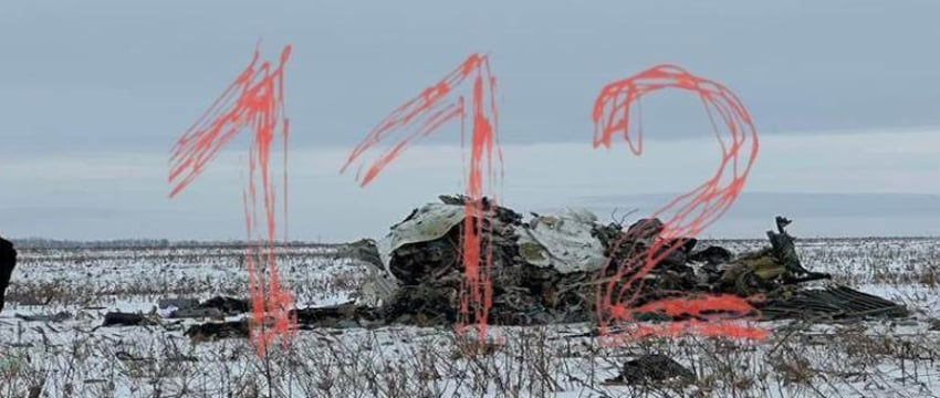Самолет Ил-76 с пленными ВСУ разбился в Белгородской области