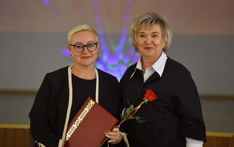 Фотофакт. В Гомеле педагогов поздравили с Днем учителя