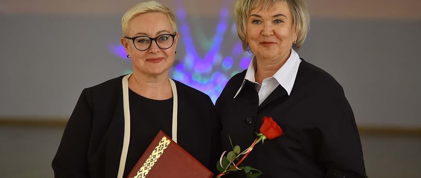 Фотофакт. В Гомеле педагогов поздравили с Днем учителя