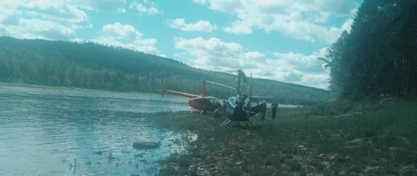 Трое человек погибли при крушении вертолета в Амурской области