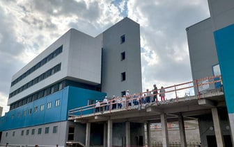 В «Минсктрое» рассказали, зачем построили на поверхности большое здание для минского метро — Фото