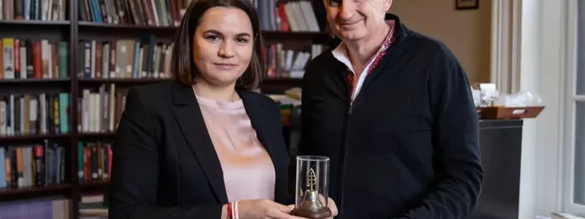 Тимоти Снайдер поблагодарил Светлану Тихановскую