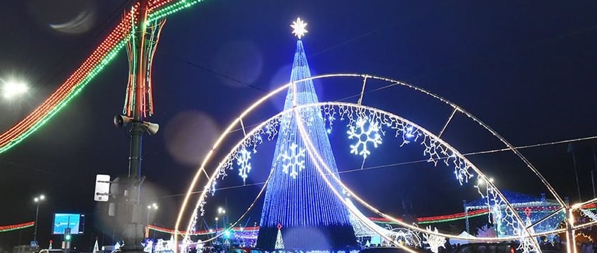 Новый год в Гомеле. У милиции есть просьба к жителям города