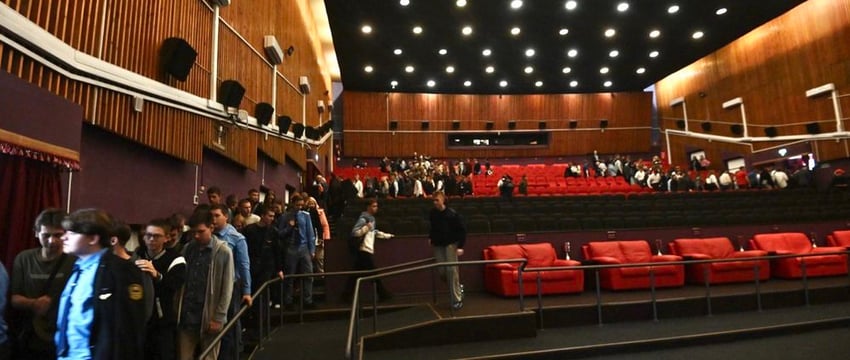 В кинотеатре Гомеля показ фильма закончился эвакуацией