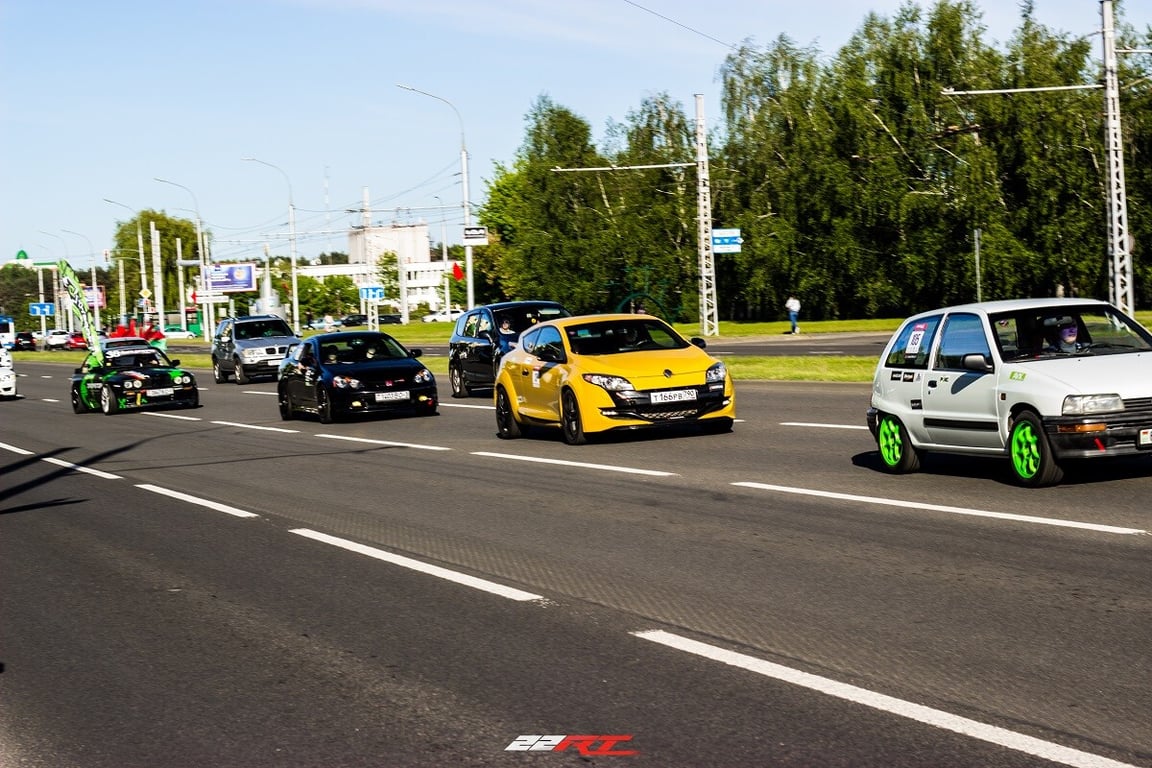 В Бресте прошёл первый этап Кубка по time-attack от 22RT