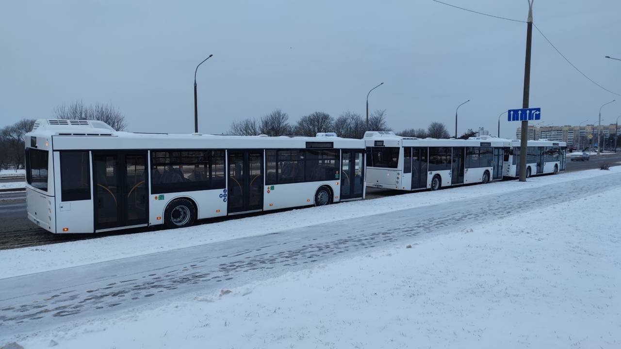 Автомобильный парк «Брестского общественного транспорта» пополнился 7 новыми автобусами