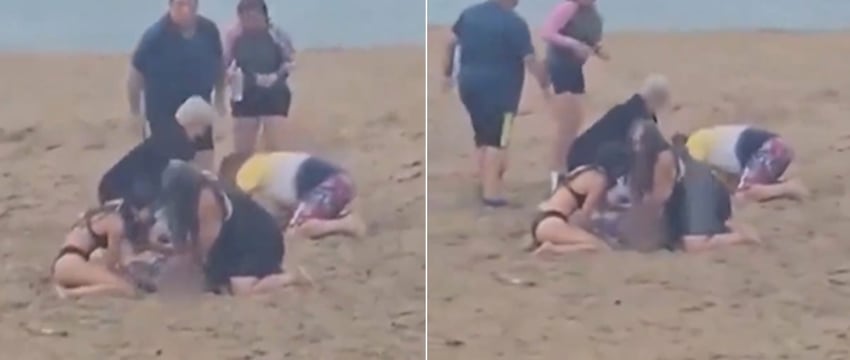 На видео видно, как трое американских детей были поражены молнией на пляже Пуэрто-Рико.