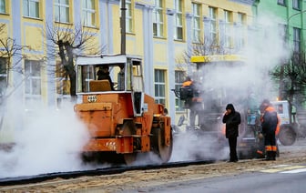Асфальт частично отремонтируют также на проспекте Победы и улице Максима Горького