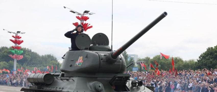 Танки Т-34 проедут по белорусским городам