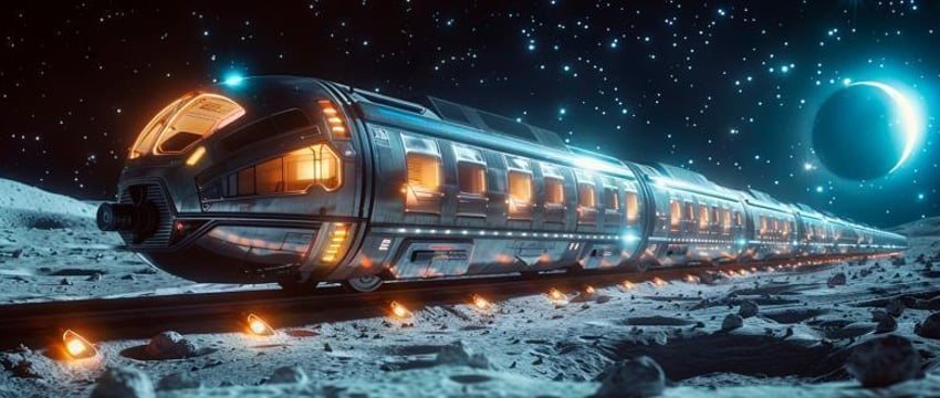 США хотят построить железную дорогу на Луне