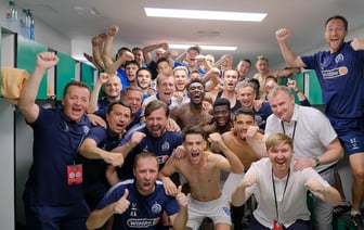 Впервые за 6 лет. Белорусская футбольная команда пробилась в еврокубки — Видео