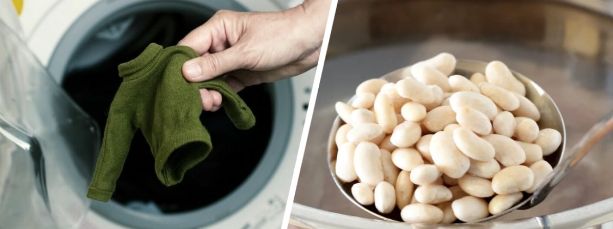 Что делать, если свитер «сел» при стирке? Вот неожиданный способ спасти его с помощью фасоли — Полезно