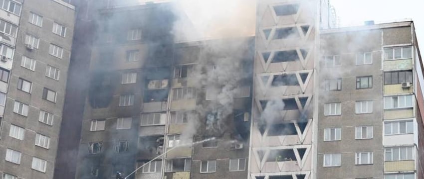 В Киеве 14 пострадавших и двое погибших после обстрела