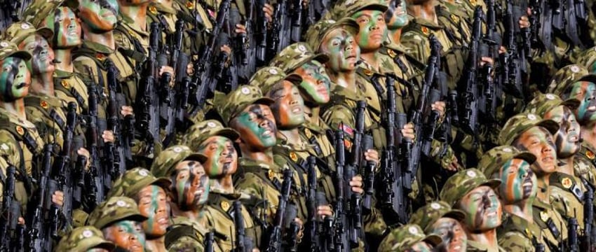 Около 10 тысяч военных Северной Кореи находятся в Курской области — Госдеп
