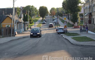 Фотофакт. В Гродно открыли для движения улицу Лермонтова