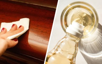 Как быстро избавиться от царапин на деревянной мебели? Нанесите эту смесь из двух домашних ингредиентов — Полезно