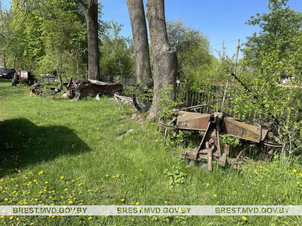 За кражу металлолома задержан житель Кобринского района