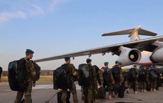 Белорусские военные отправились в Кыргызстан на учения ОДКБ