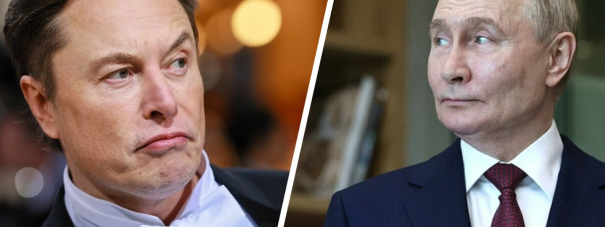 «Неявные угрозы» и «личные вопросы». WSJ рассказала о «тайных переговорах» Илона Маска с Путиным