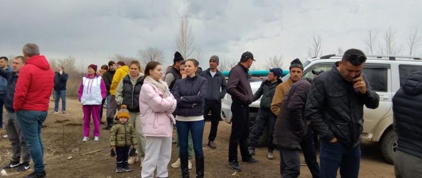 Из Оренбурга принудительно эвакуируют людей