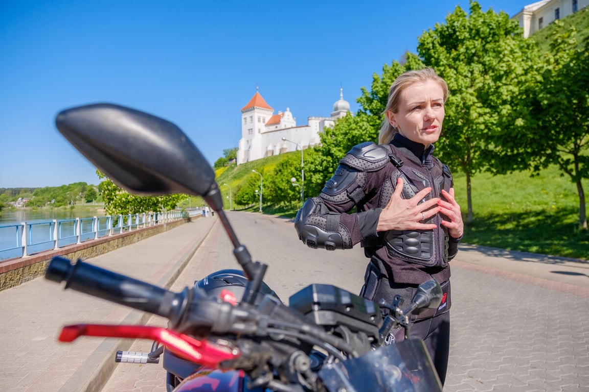 Белоруска рассказала об опыте езды на Yamaha FZ-07