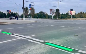 Посмотрите, какой «дублер» светофора появился в Гомеле. Пока он единственный в стране