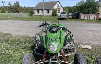 Неудача водителя квадроцикла в Ганцевичском районе