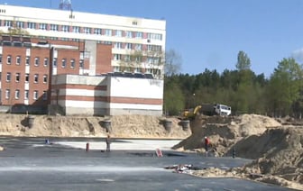 Как идёт строительство нового корпуса областной больницы в Бресте. Видеорепортаж