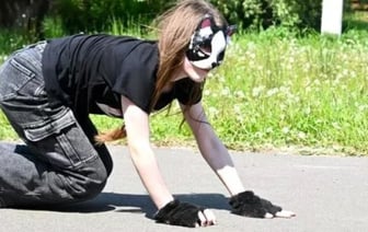 В Бресте заметили детей-квадроберов