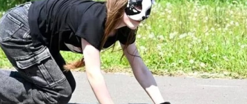 В Бресте заметили детей-квадроберов