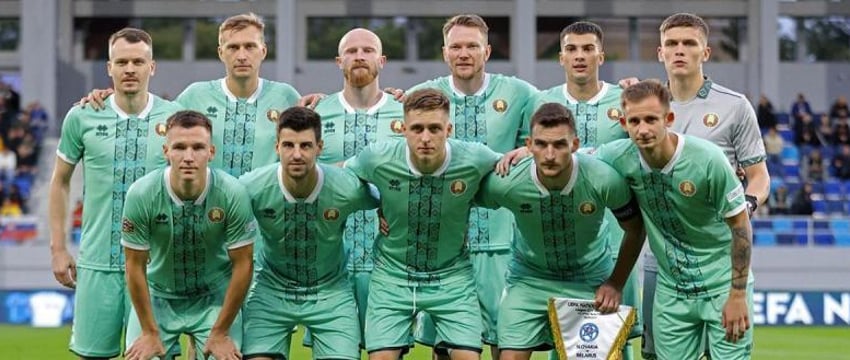 Сборная Беларуси заняла 96-е место в новом рейтинге ФИФА